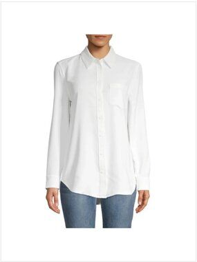 Equipment White/Ecru Blouse - Size S/P
